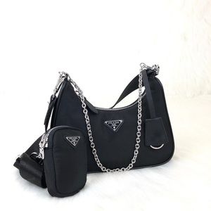 COPY - Prada black bag with pouch